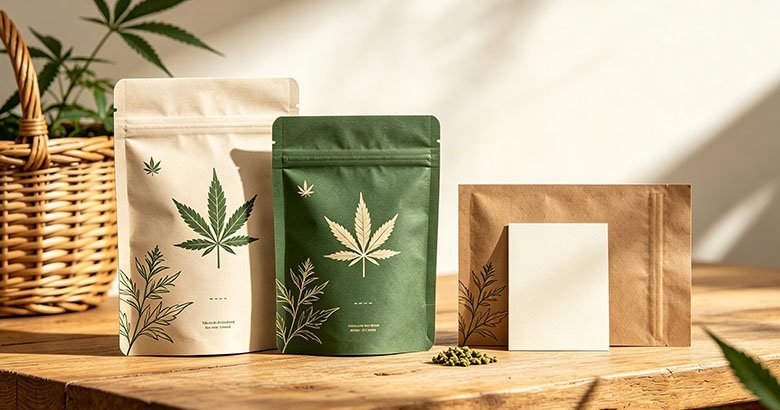Kraft and paper-faced flexible pouches