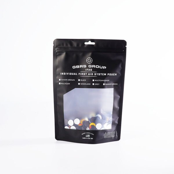 Powder and supplement pouch with product window