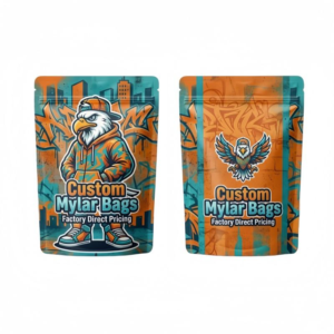 3.5g Cali Stand-Up Mylar Pouches for Cookie Packaging