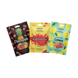 3.5g Holographic 3-Side Seal Smell-Proof Foil Pouches