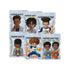 3.5g Holographic 3-Side Seal Smell-Proof Mylar Bags