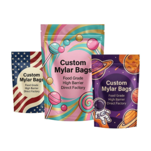 3.5g Opaque Resealable Cali Mylar Pouches for Candy & Gummies