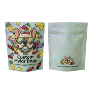 3.5g–28g Child-Resistant Cookie & Candy Mylar Bags