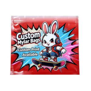 7g–28g Glossy Foil 3-Side Seal Aroma-Barrier Pouches
