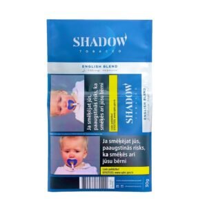 Blue Printed Fold Over Tobacco Pouches