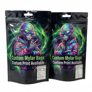 Custom 3.5g Cali Smell-Proof Mylar Pouches