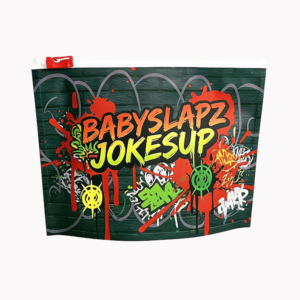 Custom 3.5g Smell-Proof Holographic Ziplock Mylar Stand-Up Pouches