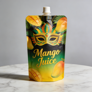 Custom 500ml Spout Pouches for Juice Packaging