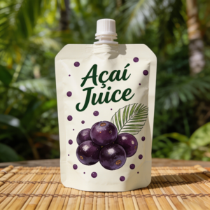 Custom Aluminum Foil Spout Pouches for Juice