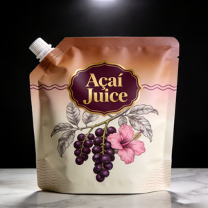 Custom Food-Grade Stand-Up Spout Pouches