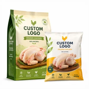 Custom Freezer Flat-Bottom Bags
