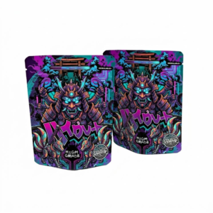 Custom Gravure-Printed Food-Grade Smell-Proof Stand-Up Pouches