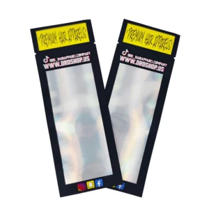 Custom Holographic Pouches for Cigar Packaging
