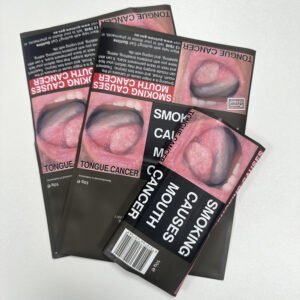 Custom Logo Rolling Tobacco Pouches with Printed Flaps