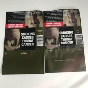 Custom Logo Tobacco Pouches with Extended Flaps