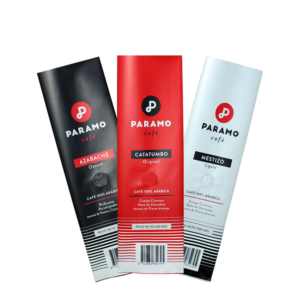 Custom Matte Tin-Tie Aluminum Foil Side-Gusset Bags for Coffee Packaging