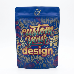 Custom Moisture-Proof Smell-Proof Heat-Seal Stand-Up Pouches