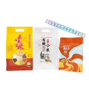 Custom Printed 1–10kg Flat-Bottom Bags