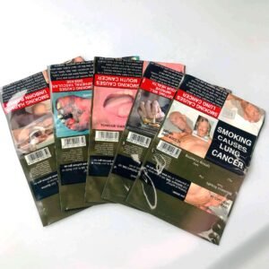 Custom Printed 25g and 50g Tobacco Pouches