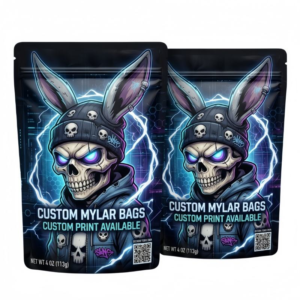 Custom Printed 3.5g & 28g Mylar Bags