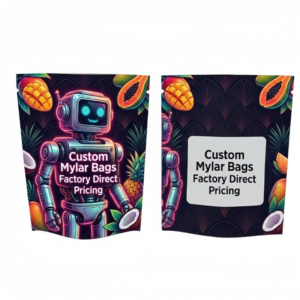 Custom Printed 3.5g Child-Resistant Cali Smell-Proof Bags