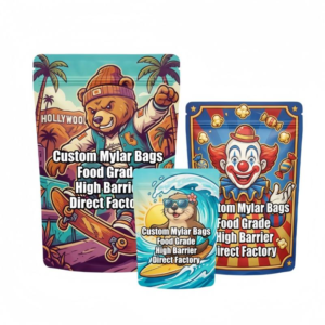 Custom Printed 3.5g Child-Resistant Smell-Proof Cali Mylar Bags