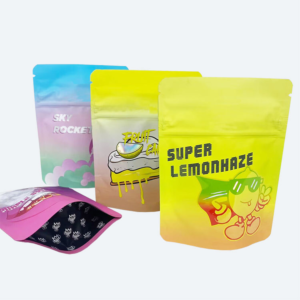 Custom Printed 3.5g Child-Resistant Smell-Proof Ziplock Mylar Bags