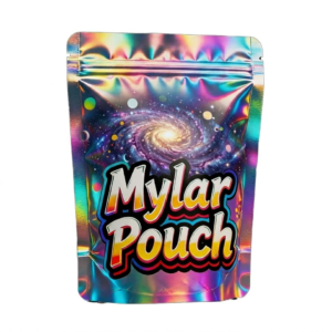 Custom Printed 3.5g Matte Smell-Proof Gummy & Cookie Mylar Bags