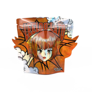 Custom Printed 3.5g Resealable Die-Cut Mylar Bags for Edible Packaging