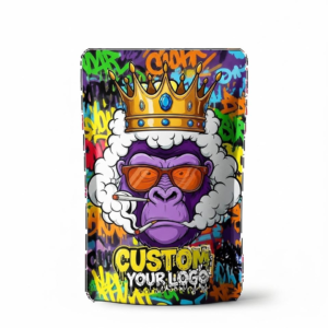 Custom Printed 3.5g–28g Resealable Smell-Proof Mylar Bags