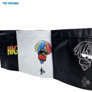 Custom Printed Child-Resistant Mylar Stand-Up Pouches