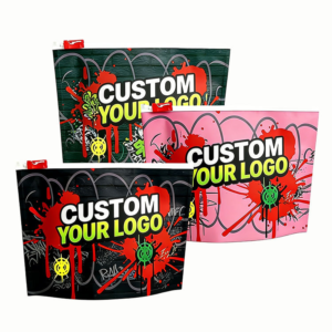 Custom Printed Child-Resistant Zipper Mylar Exit Bags