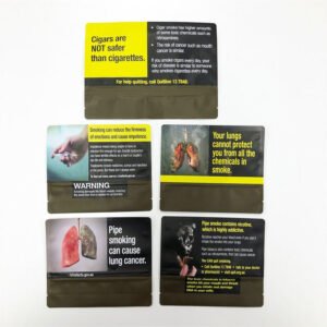 Custom Printed Flat Pouches for Tobacco and Cigars