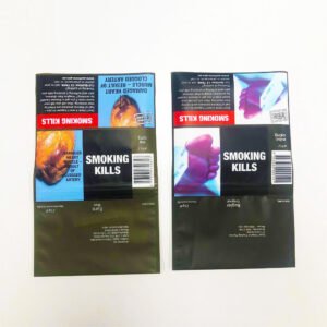 Custom Printed Fold Over Tobacco Pouches