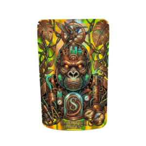 Custom Printed Heat-Seal Resealable Stand-Up Food Pouches