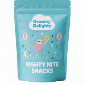 Custom Printed High-Barrier Food-Grade Stand-Up Pouches