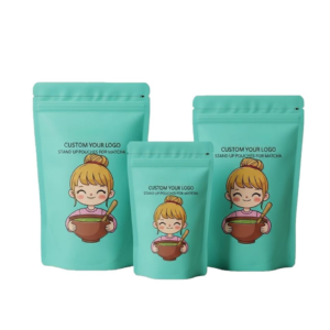 Custom Printed Leak-Proof Stand-Up Mylar Tea Pouches