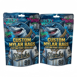 Custom Printed Matte Cali Stand-Up Mylar Bags