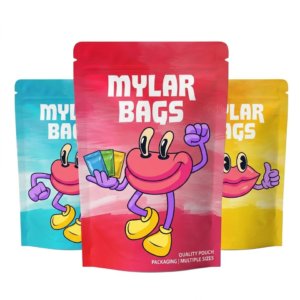 Custom Printed Matte Resealable Stand-Up Zip Pouches