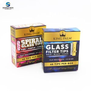 Custom Printed Paperboard Boxes for Glass Filter Tips