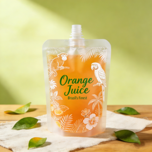 Custom Printed Reusable Sealed Spout Pouches