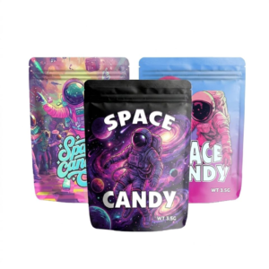 Custom Printed Side-Gusset Heat-Seal Stand-Up Zip Pouches
