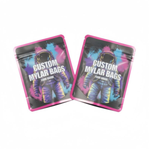 Custom Printed Smell-Proof Stand-Up Mylar Ziplock Bags