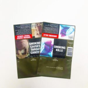 Custom Printed Tobacco Pouches with Extended Flaps