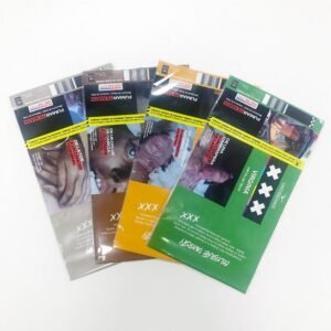 Custom Printed Tobacco Zipper Pouches with Hanging Holes