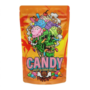 Custom Resealable Stand-Up Zip Pouches for Edibles