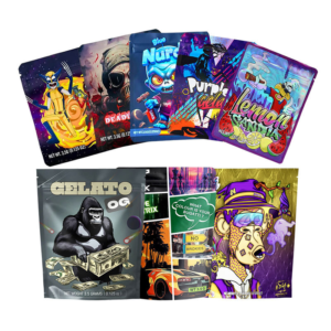 Custom Smell-Proof Mylar Stand-Up Pouches