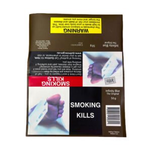 Custom Tobacco Pouches with Double Sided Warning Panels
