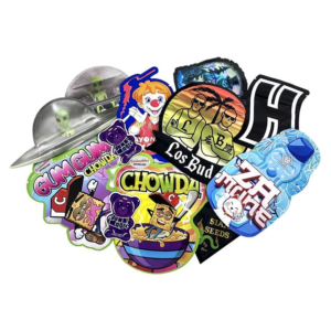 Printed 3.5g & 7g Child-Resistant Die-Cut Bags