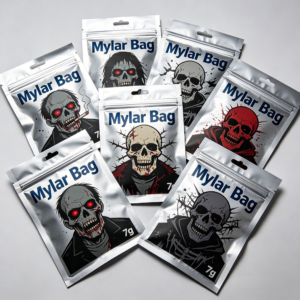 Printed 3.5g–7g Aluminum Smell-Proof Aroma-Barrier Bags